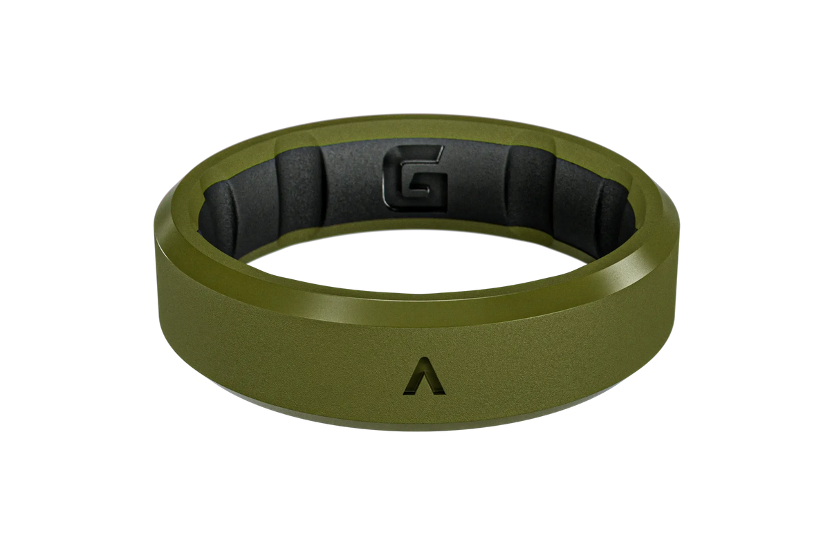 Groove Alpha Ring - Olive Thin