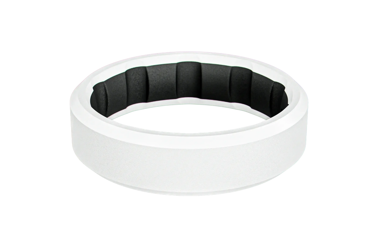Groove Alpha Ring - White Thin