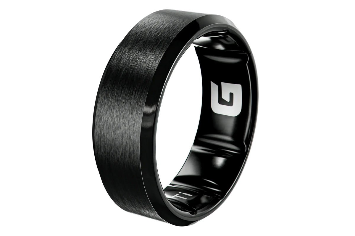 Groove Ring® Titanium - Black
