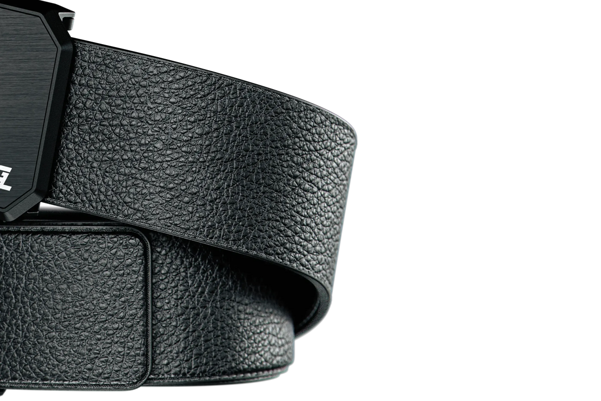 Groove Leather Belt® - Black