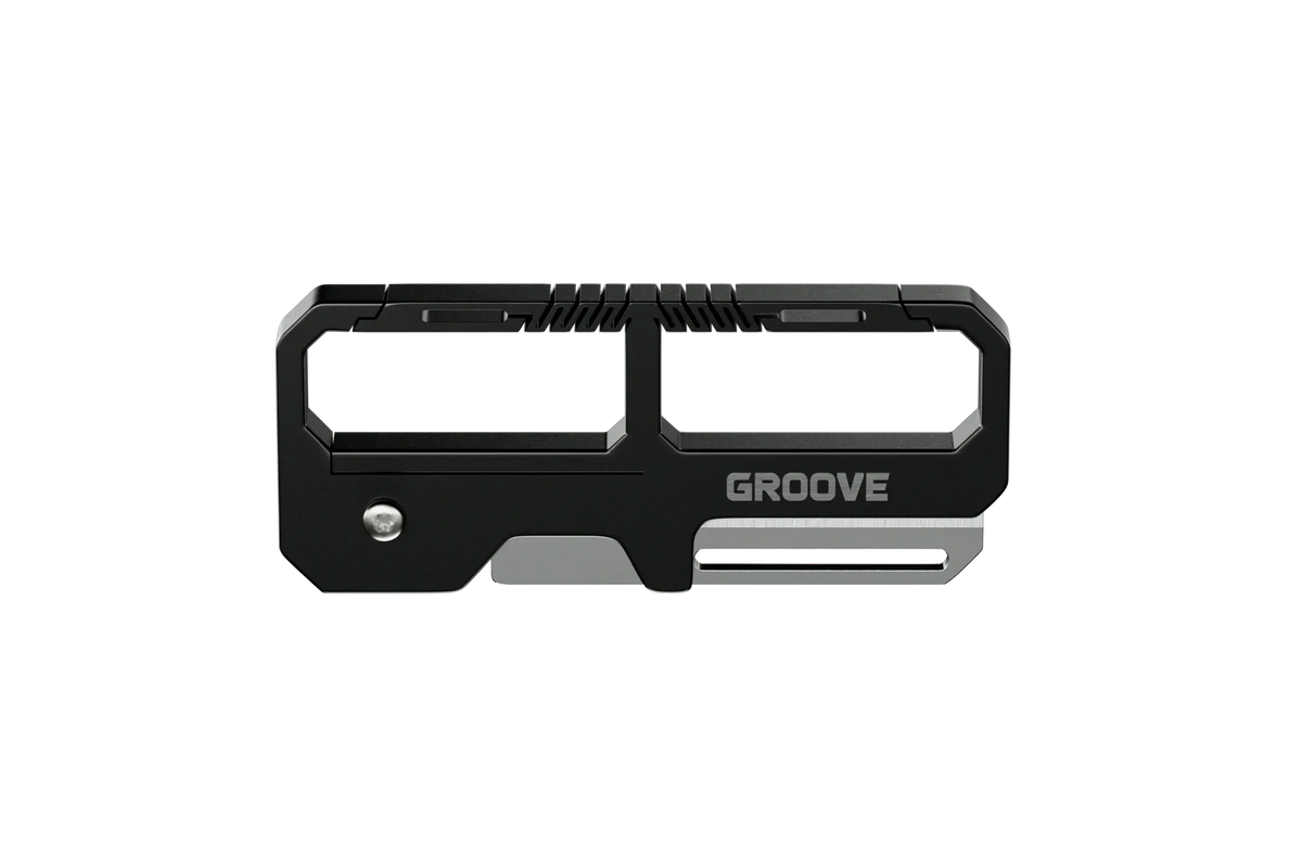 Groove™ Carabiner Knife - Black