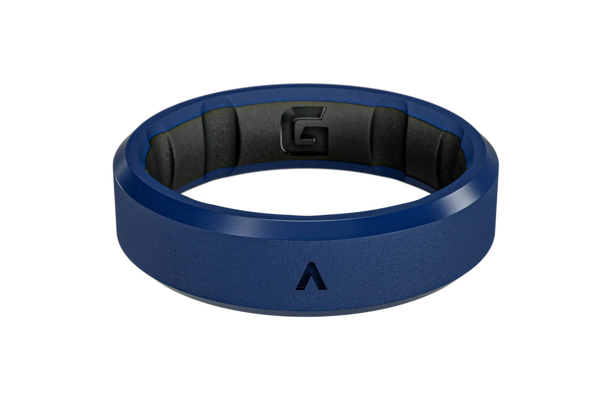 Groove Alpha Ring - Navy Thin
