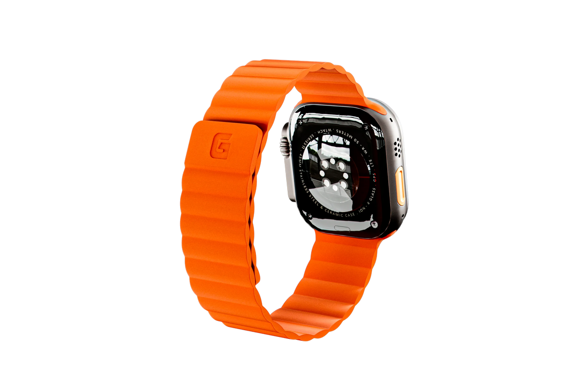 Apple Ultra Magnetic Watch Band - Blaze Orange