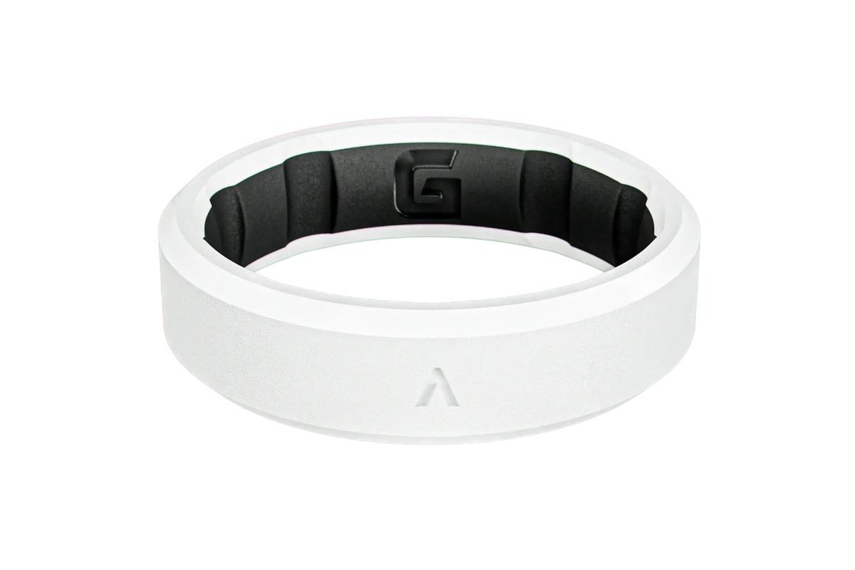 Groove Alpha Ring - White Thin