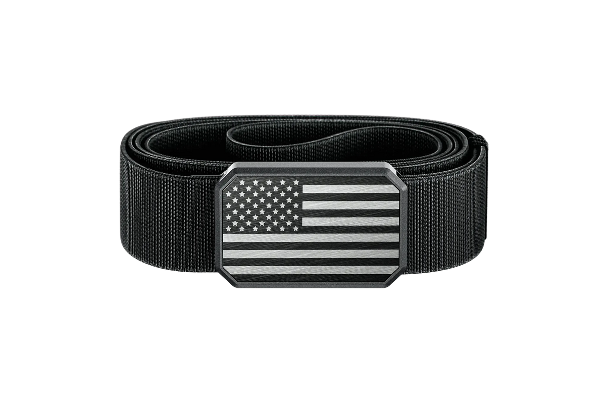 Hero Flag Groove Belt Black/Black