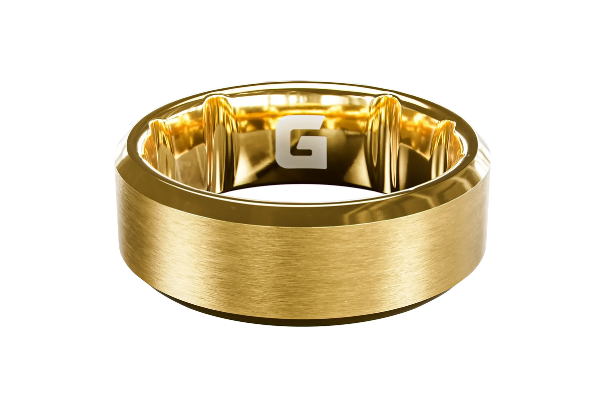 Groove Ring® Tungsten - 24k Gold