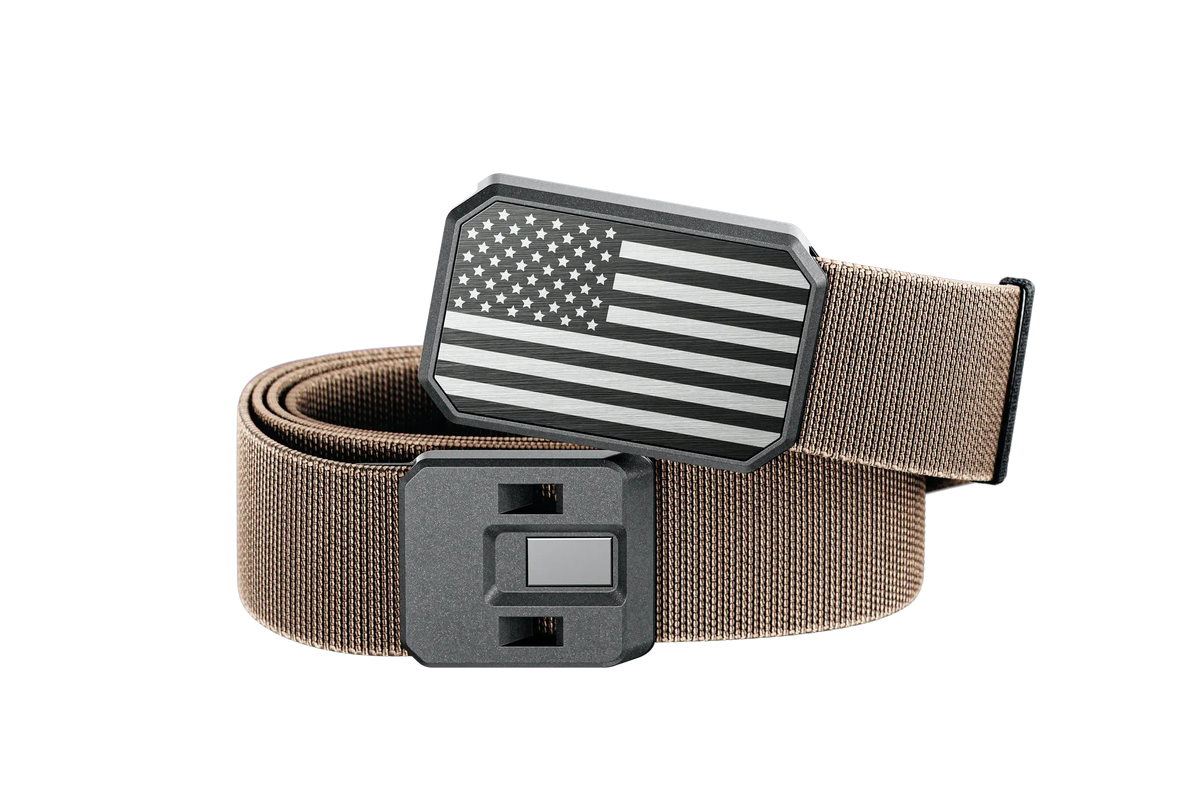 Hero Flag Groove Belt Coyote/Black