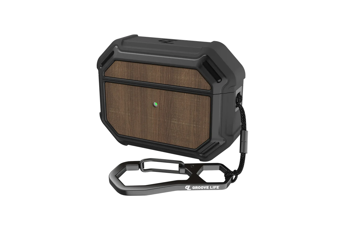 Groove Case Black/Walnut for AirPods Pro